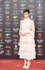GRETA FERNANDEZ at 34th Goya Cinema Awards 2020 in Madrid 01/25/2020