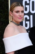 GRETA GERWIG at 77th Annual Golden Globe Awards in Beverly Hills 01/05/2020