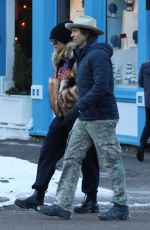 GWYNETH PALTROW and Brad Falchuk Out in Aspen 12/26/2019