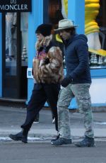 GWYNETH PALTROW and Brad Falchuk Out in Aspen 12/26/2019