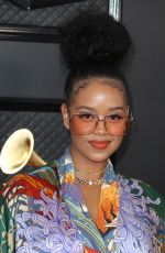 H.E.R. at 62nd Annual Grammy Awards in Los Angeles 01/26/2020