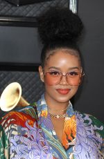 H.E.R. at 62nd Annual Grammy Awards in Los Angeles 01/26/2020