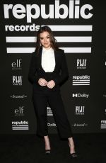 HAILEE STEINFELD at Republic Records Grammy After-party in Hollywood 01/26/2020