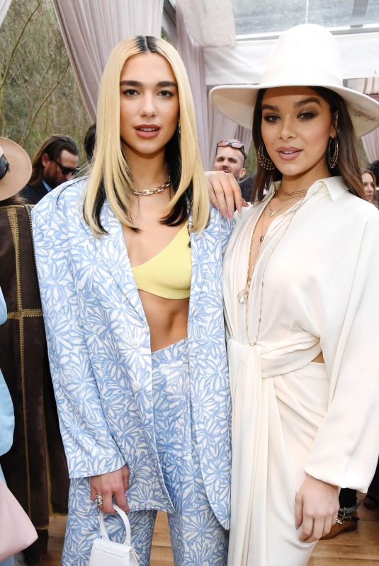 HAILEE STEINFERLD and DUA LIPA at 2020 Roc Nation the Brunch in Los Angeles 01/25/2020