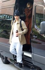 HAILEY and Justin BIEBER Arrive at Business Meeting in Santa Monica 01/14/2020