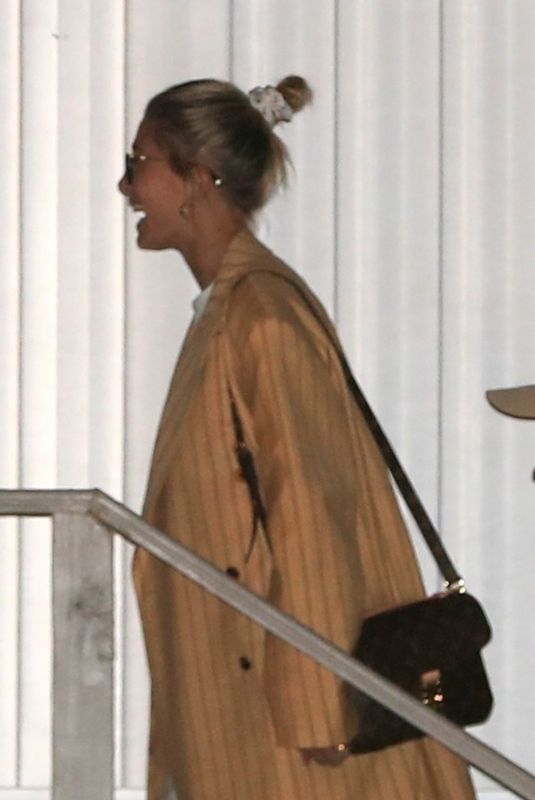 HAILEY and Justin BIEBER Arrives at Wednesday Night Church Services in Beverly Hills 01/08/2020