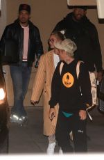 HAILEY and Justin BIEBER Arrives at Wednesday Night Church Services in Beverly Hills 01/08/2020