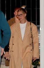 HAILEY and Justin BIEBER Arrives at Wednesday Night Church Services in Beverly Hills 01/08/2020