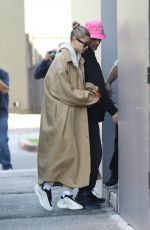 HAILEY and Justin BIEBER Arrives for a Doctor Appointment in Beverly Hills 01/10/2020