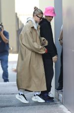 HAILEY and Justin BIEBER Arrives for a Doctor Appointment in Beverly Hills 01/10/2020