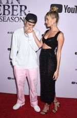 HAILEY and Justin BIEBER at Justin Bieber: Seasons Premiere in Los Angeles 01/27/2020