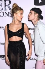 HAILEY and Justin BIEBER at Justin Bieber: Seasons Premiere in Los Angeles 01/27/2020