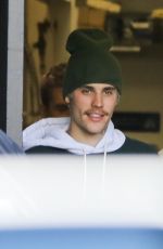 HAILEY and Justin BIEBER Leaves Il Pastaio in Beverly Hills 01/18/2020