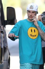 HAILEY and Justin BIEBER Out in Beverly Hills 01/08/2020