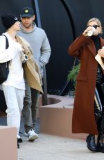 HAILEY and Justin Bieber Out in Santa Monica 01/14/2020