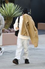 HAILEY and Justin Bieber Out in Santa Monica 01/14/2020