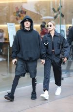 HAILEY and Justin BIEBER Shopping at The Grove in Los Angeles 01/11/2020