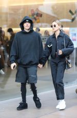 HAILEY and Justin BIEBER Shopping at The Grove in Los Angeles 01/11/2020