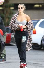 HAILEY BALDWIN Out and About in Los Angeles 01/09/2020