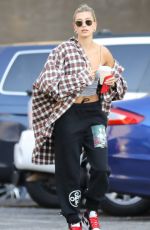 HAILEY BALDWIN Out and About in Los Angeles 01/09/2020