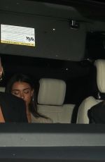 HAILEY BIEBER and MADISON BEER Leaves Craig