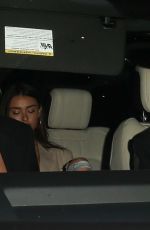 HAILEY BIEBER and MADISON BEER Leaves Craig