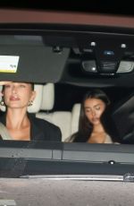 HAILEY BIEBER and MADISON BEER Leaves Craig