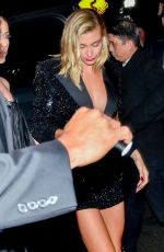 HAILEY BIEBER Arrives at WME Golden Globes After-party in Hollywood 01/05/2020
