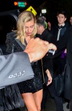 HAILEY BIEBER Arrives at WME Golden Globes After-party in Hollywood 01/05/2020