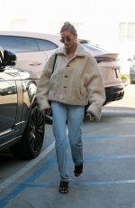 HAILEY BIEBER Heading to Nine Zero One in West Hollywood 01/04/2020