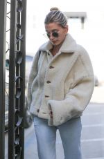 HAILEY BIEBER Heading to Nine Zero One in West Hollywood 01/04/2020