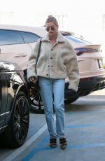 HAILEY BIEBER Heading to Nine Zero One in West Hollywood 01/04/2020