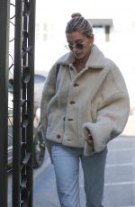 HAILEY BIEBER Heading to Nine Zero One in West Hollywood 01/04/2020