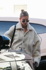 HAILEY BIEBER Heading to Nine Zero One in West Hollywood 01/04/2020