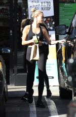 HAILEY BIEBER Leaves a Gym in West Hollywood 01/29/2020