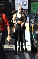 HAILEY BIEBER Leaves a Gym in West Hollywood 01/29/2020