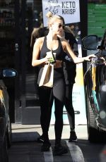 HAILEY BIEBER Leaves a Gym in West Hollywood 01/29/2020