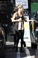 HAILEY BIEBER Leaves a Gym in West Hollywood 01/29/2020