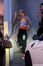 HAILEY BIEBER Leaves Dance Class in West Hollywood 01/09/2020