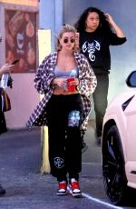 HAILEY BIEBER Leaves Dance Class in West Hollywood 01/09/2020