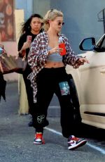 HAILEY BIEBER Leaves Dance Class in West Hollywood 01/09/2020