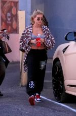 HAILEY BIEBER Leaves Dance Class in West Hollywood 01/09/2020