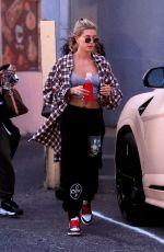 HAILEY BIEBER Leaves Dance Class in West Hollywood 01/09/2020