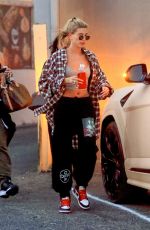 HAILEY BIEBER Leaves Dance Class in West Hollywood 01/09/2020