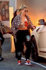 HAILEY BIEBER Leaves Dance Class in West Hollywood 01/09/2020