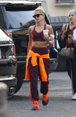 HAILEY BIEBER Leaves Dance Studio in West Hollywood 01/15/2020