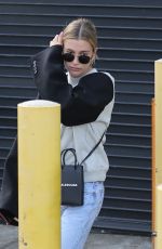 HAILEY BIEBER Leaves Honor Bar in Beverly Hills 01/09/2020