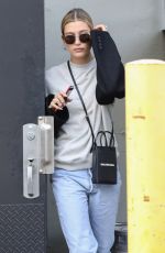 HAILEY BIEBER Leaves Honor Bar in Beverly Hills 01/09/2020
