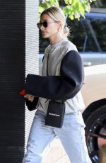 HAILEY BIEBER Leaves Honor Bar in Beverly Hills 01/09/2020