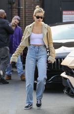 HAILEY BIEBER Leaves Il Pastaio Restaurant in Beverly Hills 01/18/2020